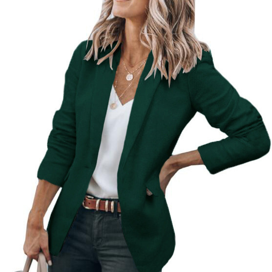 Amazon Cross-border Foreign Trade Women's New Suit Jacket Temperament Commute Slim Jacket - Image 9