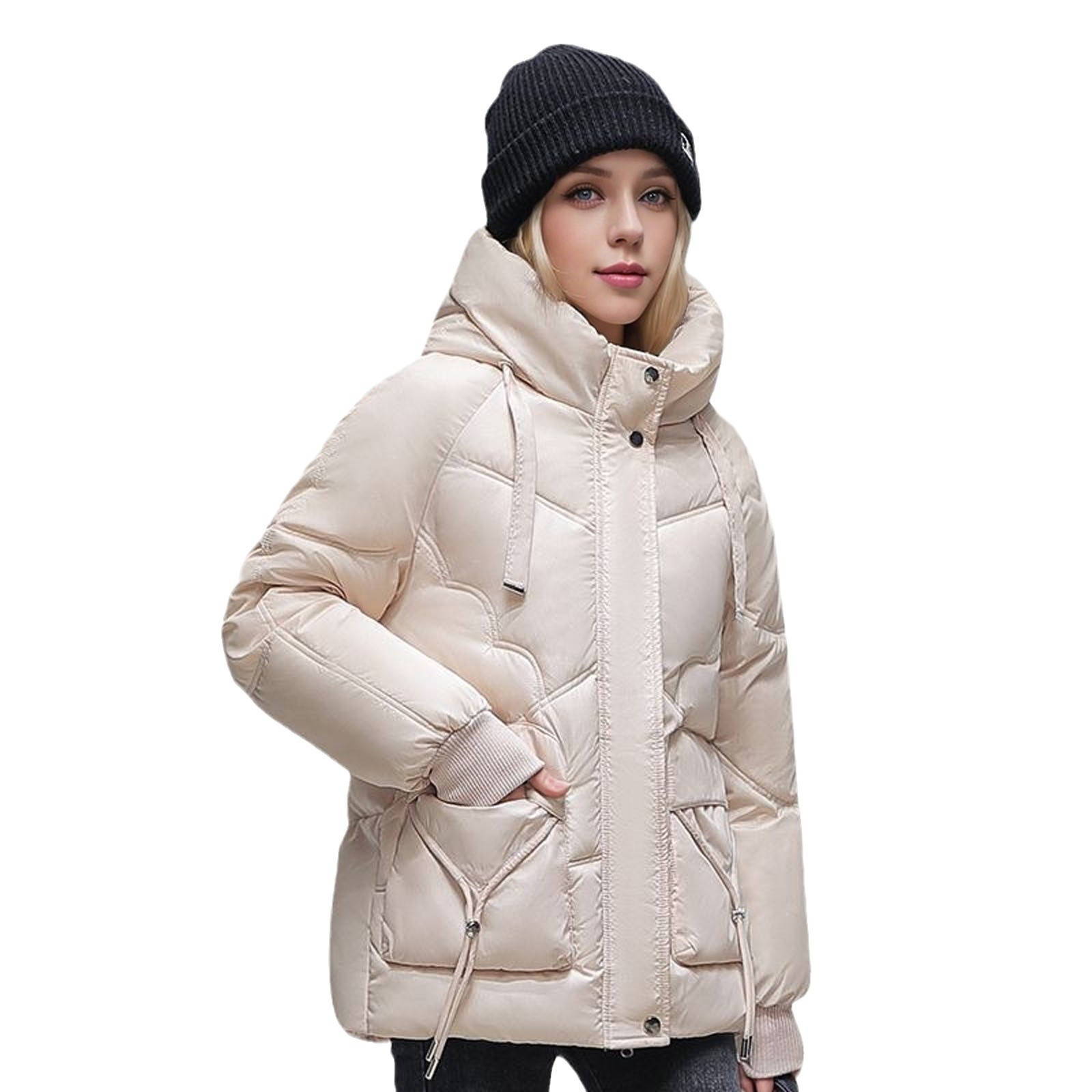 Winter Down Cotton Jacket Korean Loose Thick - Image 5