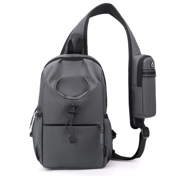 Men's Oxford Cloth Splash-proof Shoulder Crossbody Chest Bag - Image 4