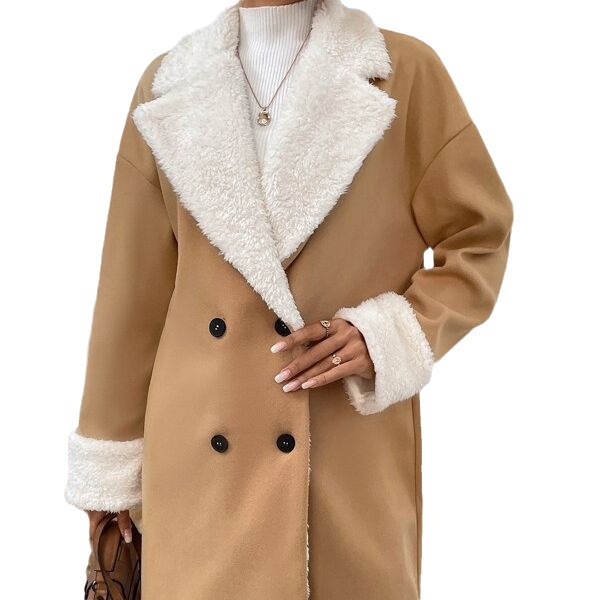 Leisure Commute Woolen Coat For Women - Image 3
