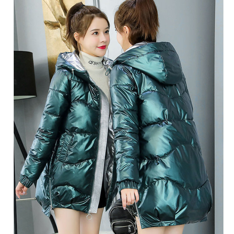Loose Cotton Jacket Women's Winter Coat Tide - Image 5