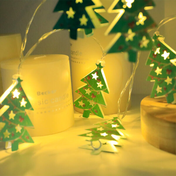 Christmas LED Light String Santa Claus Elk Snowman Xmas Ornament String Light Christmas Decorations New Year Navidad Gift - Image 5