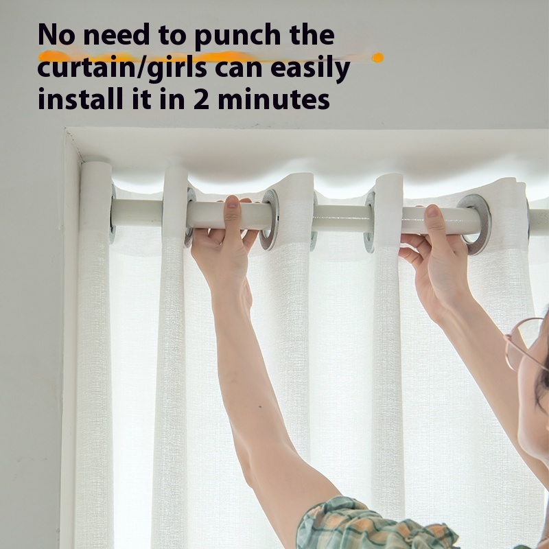 Simple Household Use Sunshade Light Transmission Nontransparent Curtain - Image 7