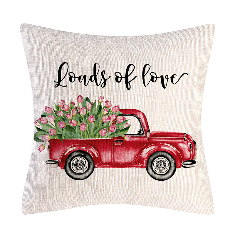 Valentine's Day Linen Pillowcase Holiday Gift - Image 5