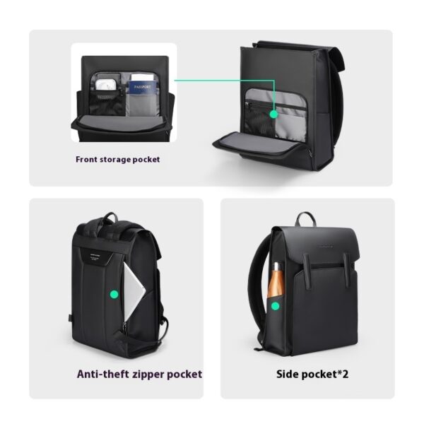 Men's Backpack Lightweight Large Capacity Computer Bag - Image 4