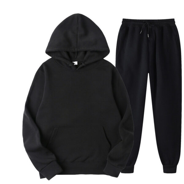 Sparkling Style 220g Fabric Oversized Sweatshirt Suit - Image 3