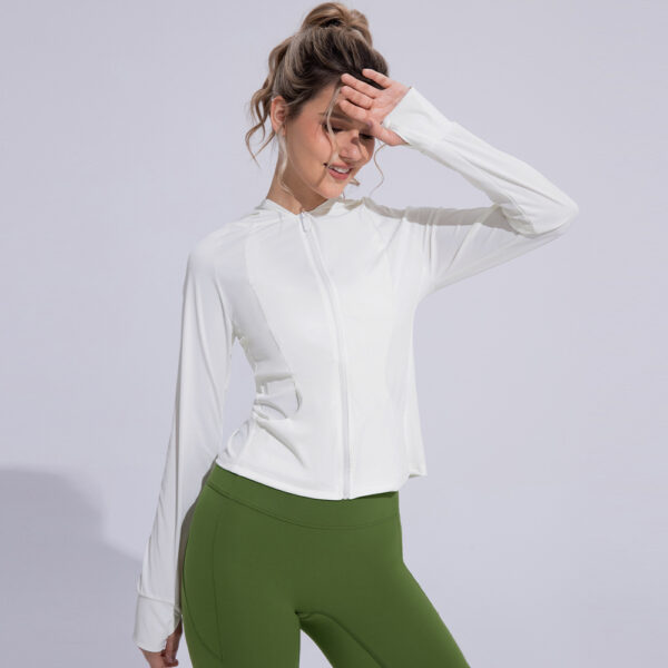 Women's Summer UV Protection Long Sleeve Cool Feeling Ice Silk Sun Protection Clothing - Image 6