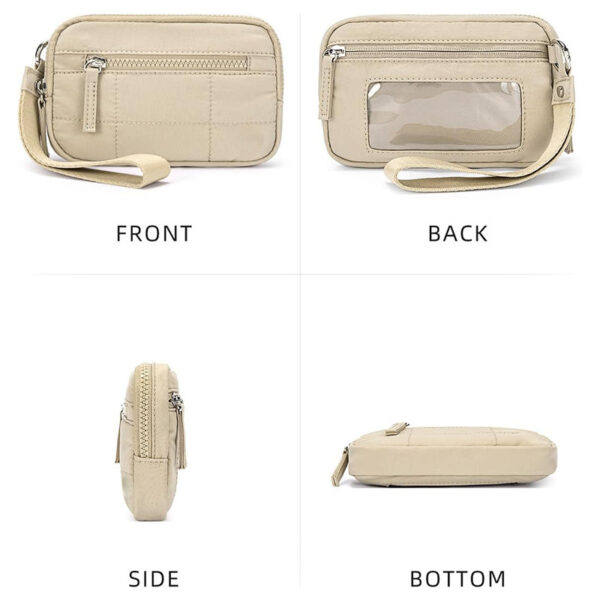 Waterproof Quilted Handbag Women's Transparent Deck - Image 7