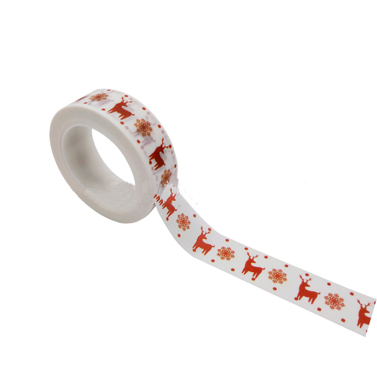 Christmas DIY gift sticker pocket and paper tape - Image 7