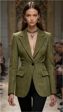 Casual Retro Stand Collar Coat - Image 3