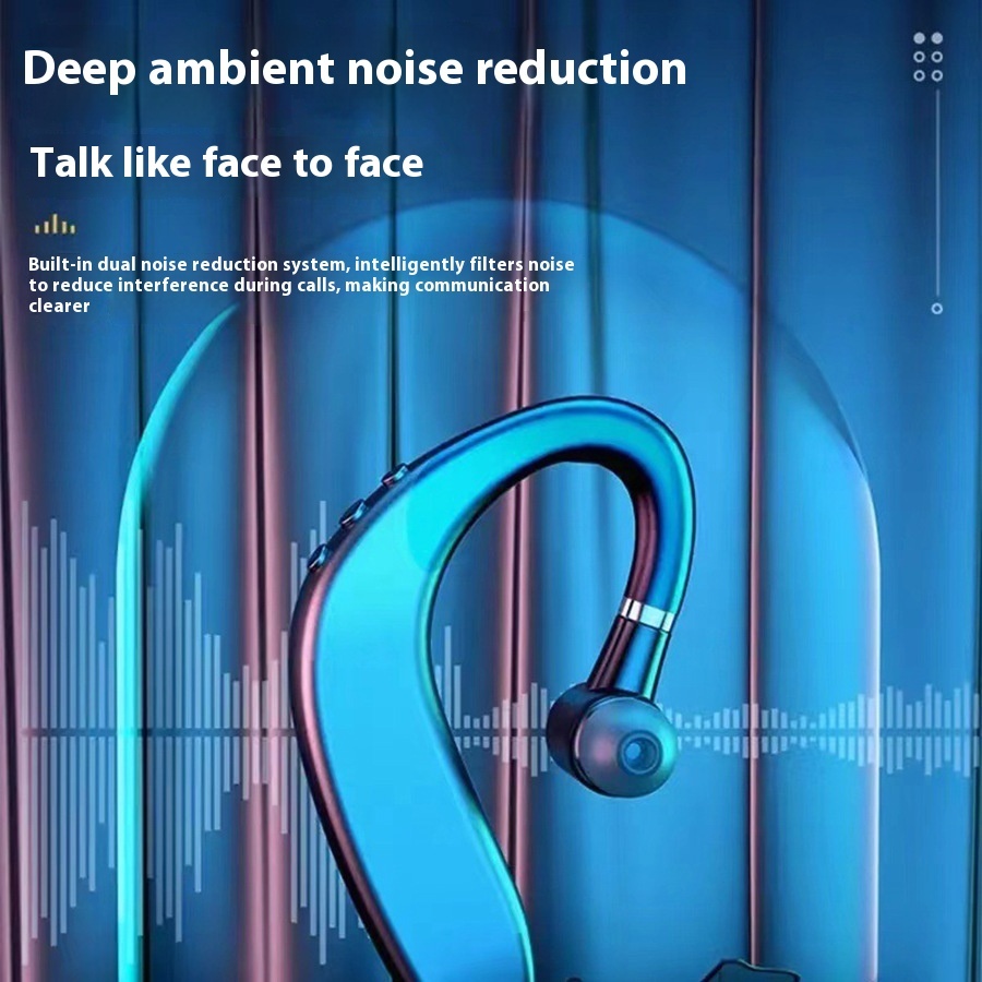 Wireless Bluetooth Headset For Ultra-long Life Battery Clip-on - Image 5