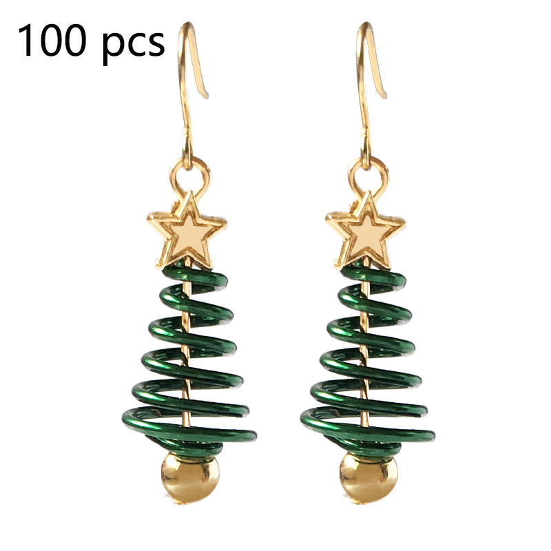 Christmas Earrings Tree Star DIY Earrings - Image 10