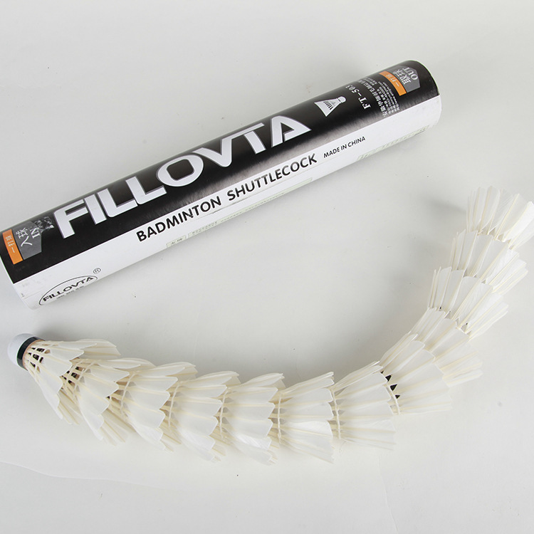 Wholesale Teal Feather Humpback Badminton Supplies