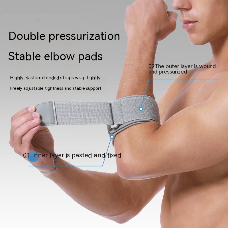 Sports Elbow Guard Tennis Badminton Breathable Pressure - Image 3