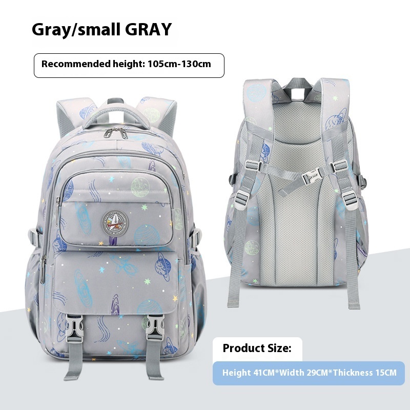 Primary School Student Starry Sky Leisure Schoolbag Junior High School Student Backpack - Image 3