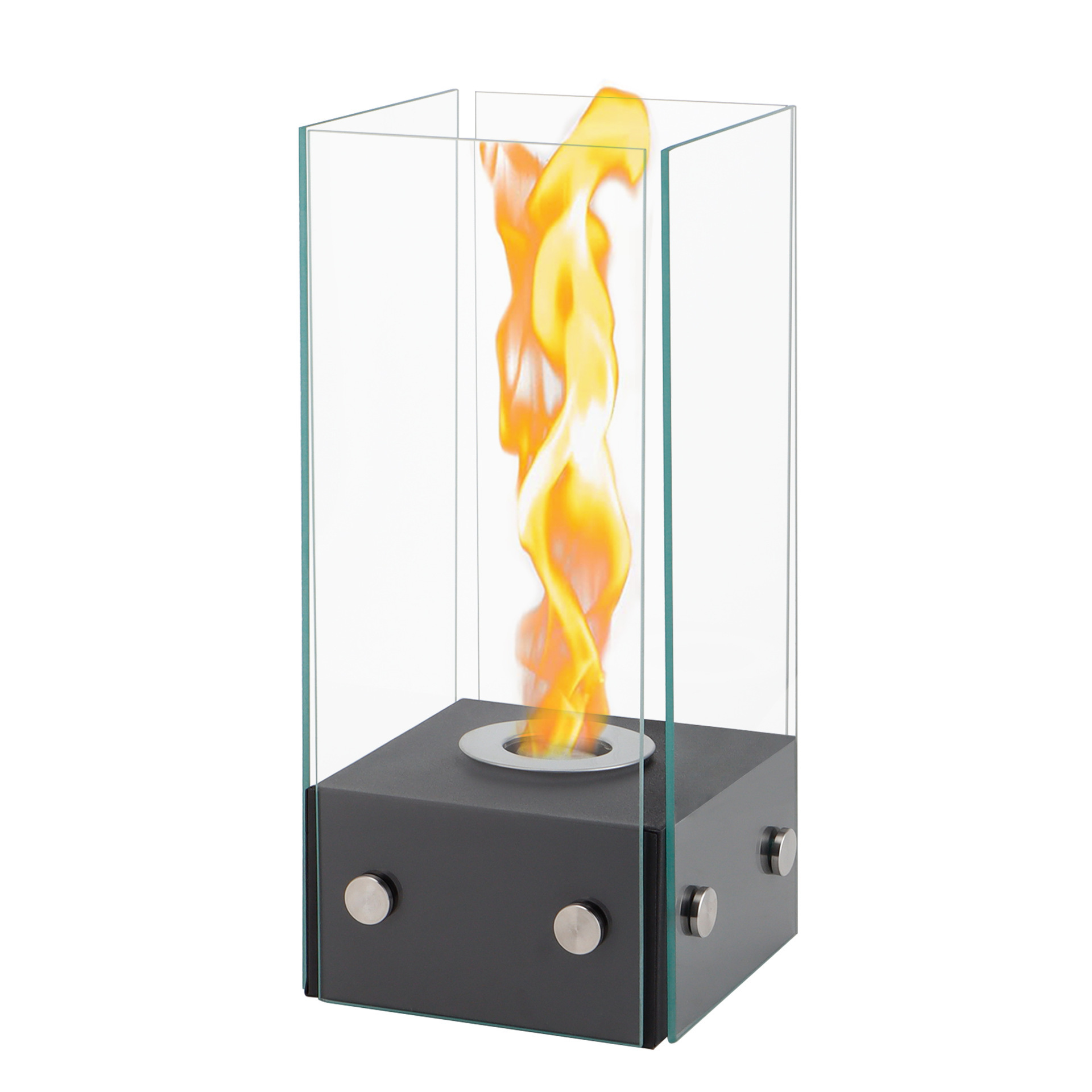 Square Desktop Alcohol Fireplace Lamp - Image 4