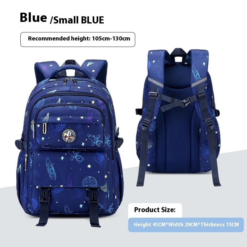 Primary School Student Starry Sky Leisure Schoolbag Junior High School Student Backpack - Image 7