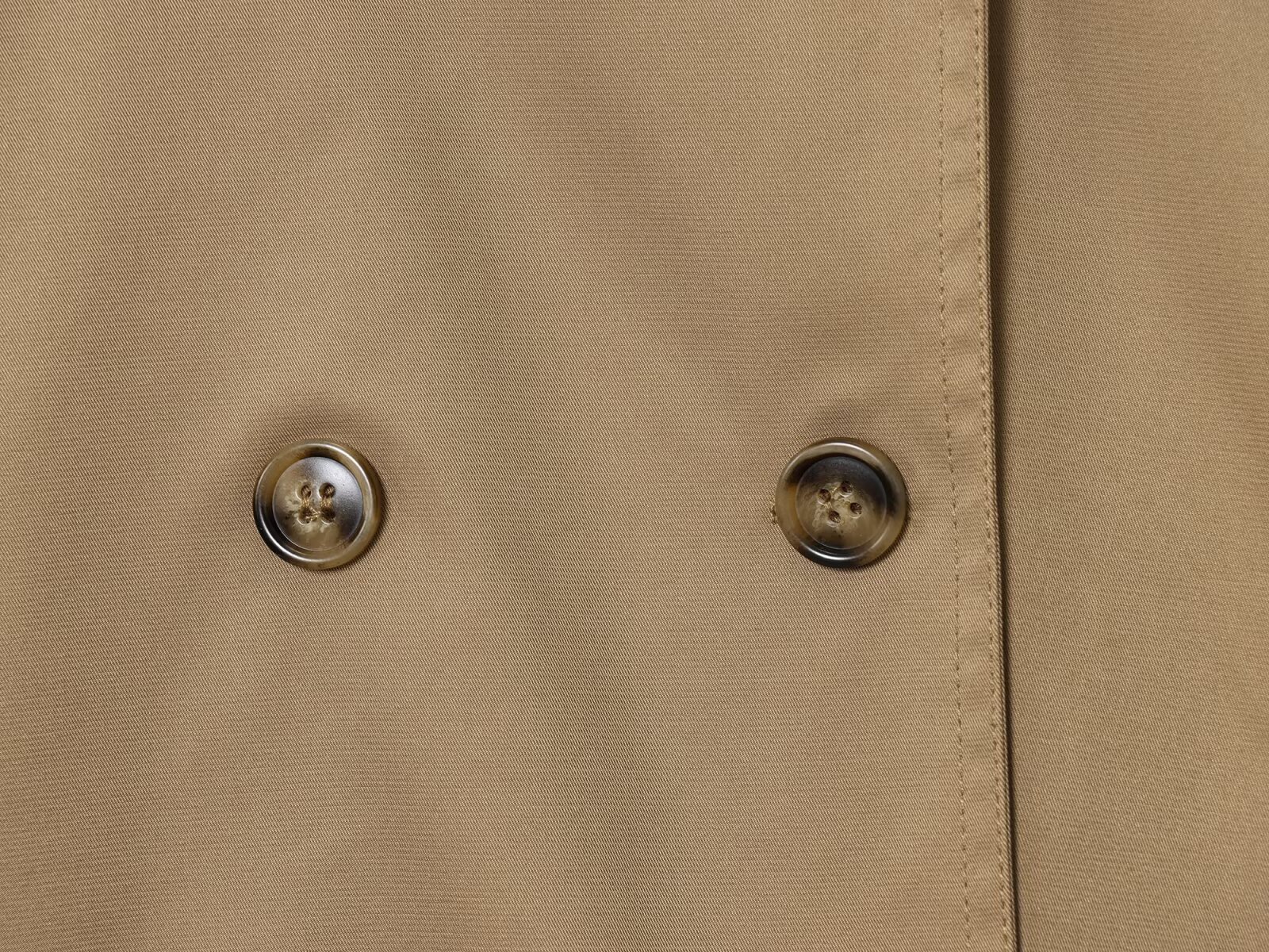 Women Double-breasted Niche Lace-up Trench Coat - Image 2