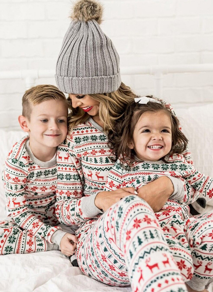 Christmas Pajamas Family Matching New Year Father Mother Kids Baby Look Clothes Set Dad Mom And Daughter Son Pyjamas Outfit - Image 9