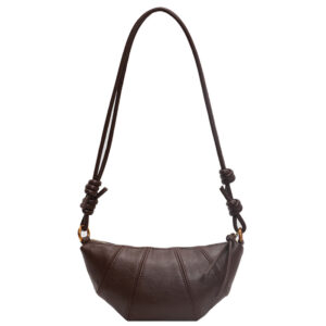 Brown bag women's crossbody bag cow horn bag