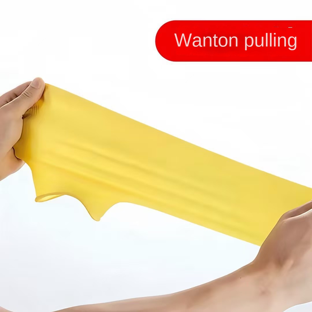 Thick Latex Shoe Covers with Silicone Rubber Waterproof Rainproof Anti-Slip Outdoor Wear-Resistant Shoe Sleeves - Image 3