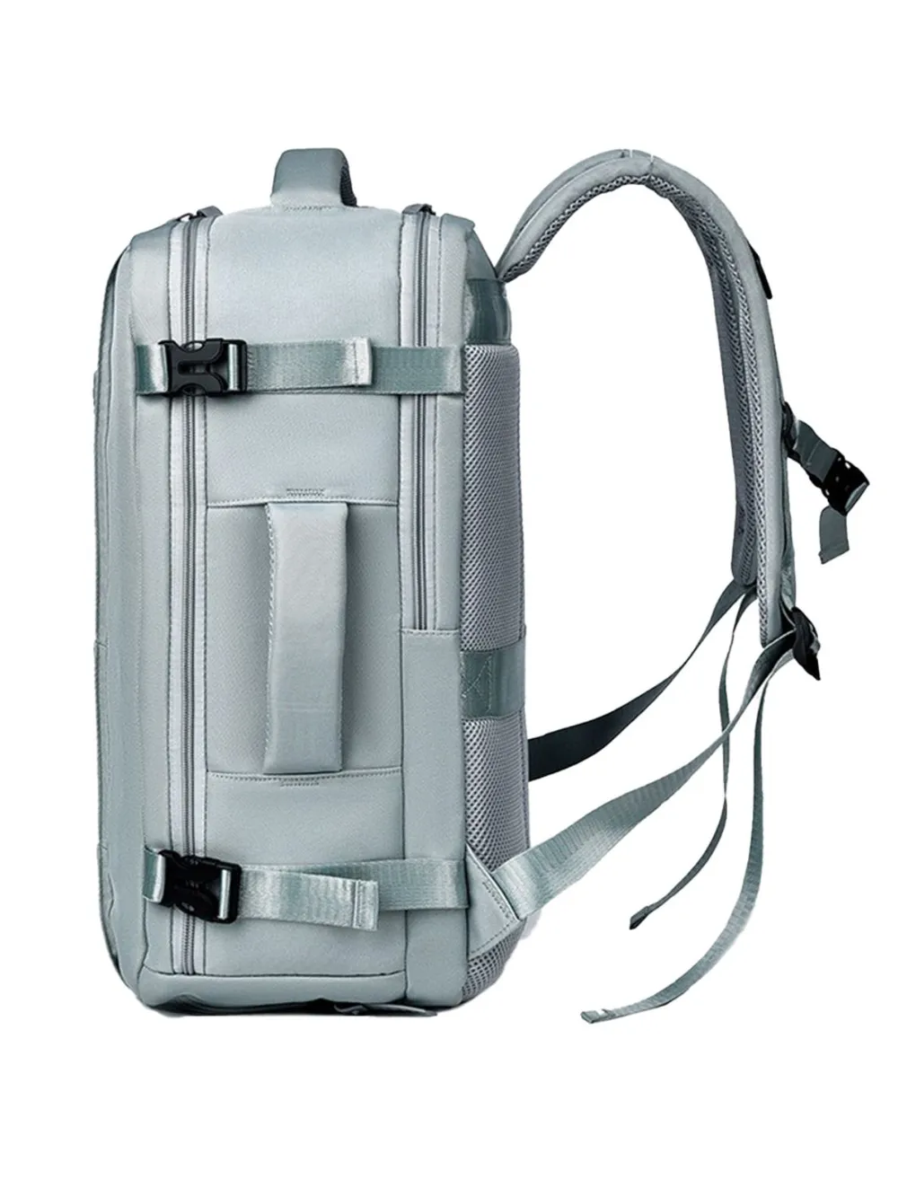 Oxford Cloth Adjustable Straps Backpack Bag - Image 11