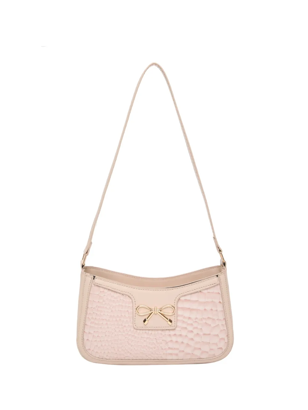 Bow PU Leather Shoulder Bag - Image 15