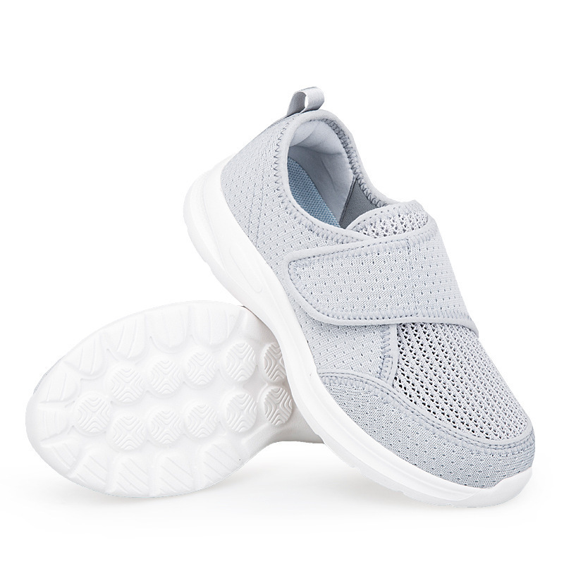 Summer Flyknit Mesh Lightweight Fashionable Simple Rehabilitation Shoes - Image 6