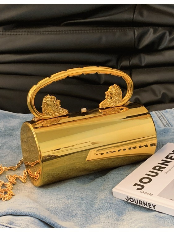 Fashion handbag women's versatile solid color acrylic bag chain strap crossbody bag - Image 12