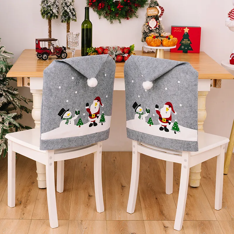 Christmas Pattern Chair Cover - Image 5