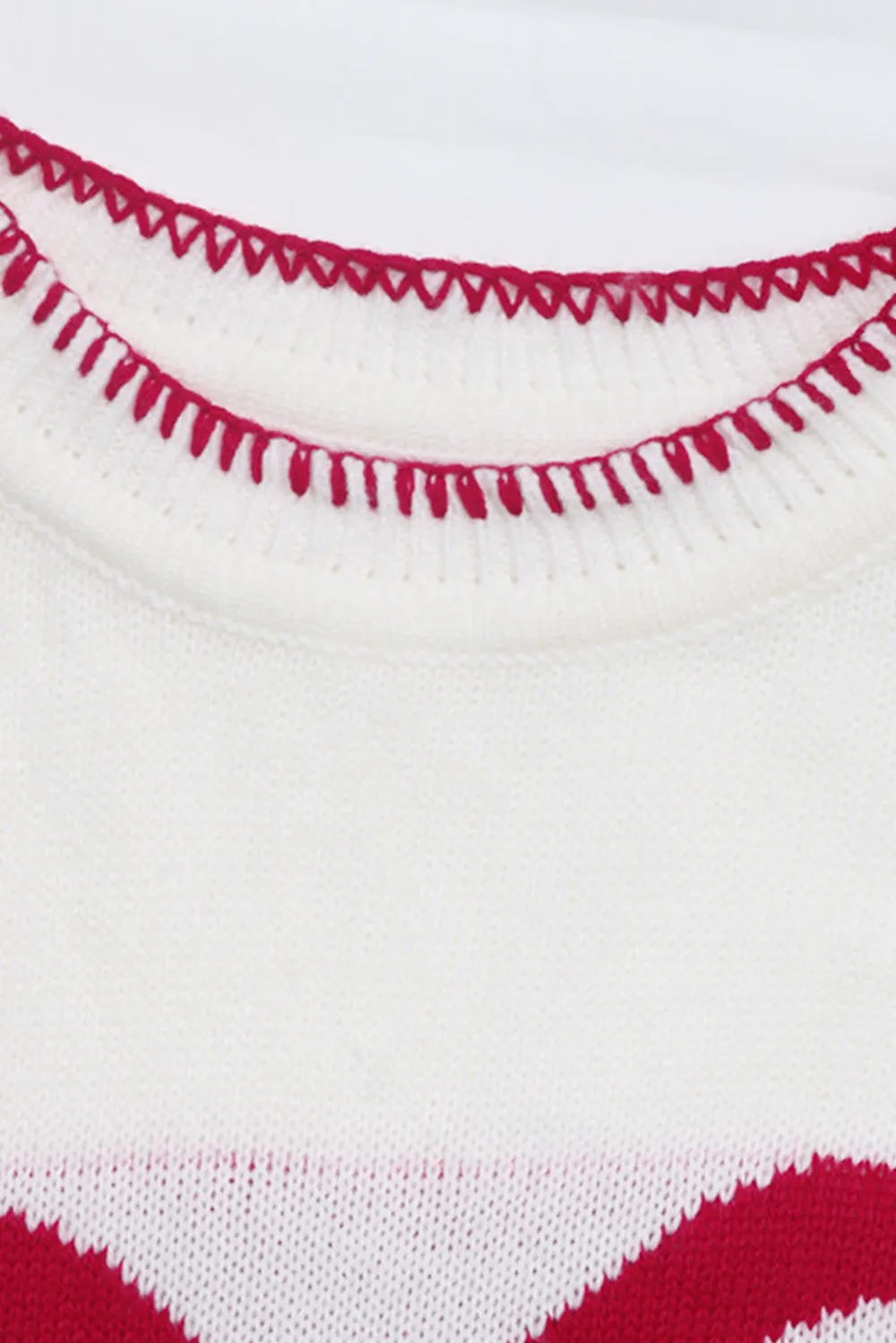 Sweet and versatile loose long sleeved round neck Christmas sweater for women - Image 5