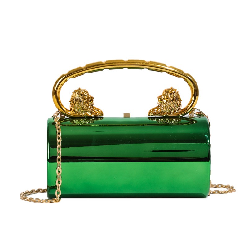 Fashion handbag women's versatile solid color acrylic bag chain strap crossbody bag - Image 4