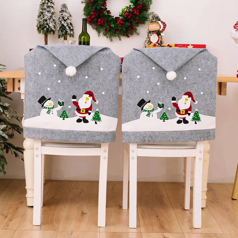 Christmas Pattern Chair Cover - Image 4