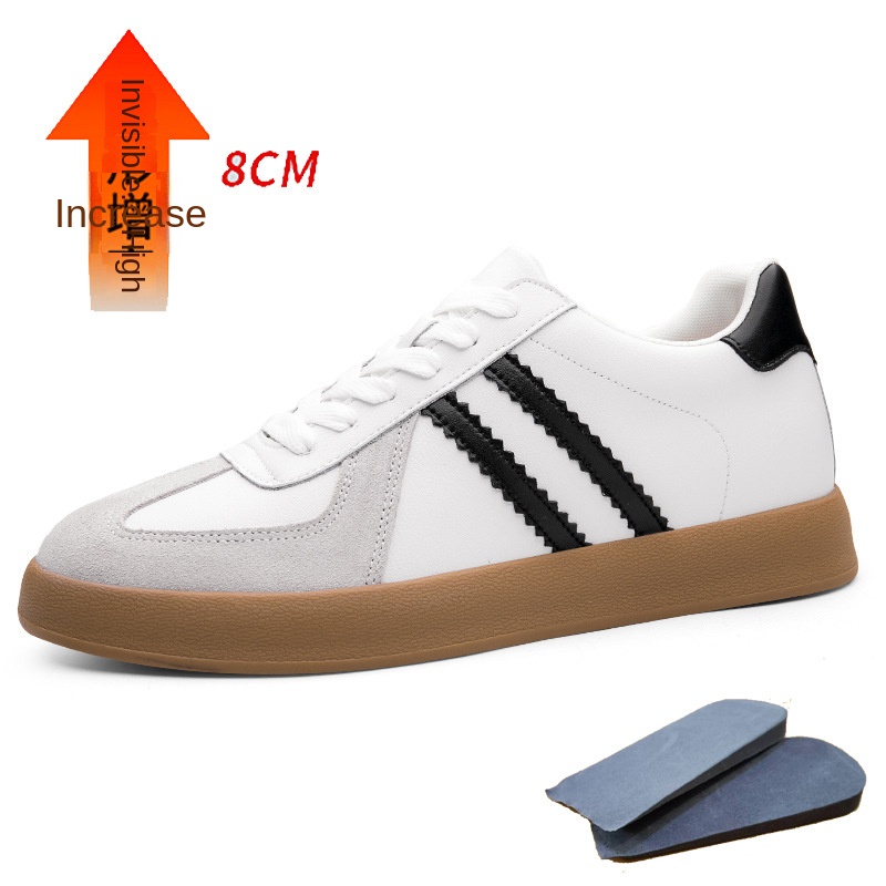 Invisible Height-Increasing Men's Shoes Derby Shoes Men's Daily Casual Shoes Fashion Sports Shoes Height-Increasing Shoes 8CM Sneakers - Image 7