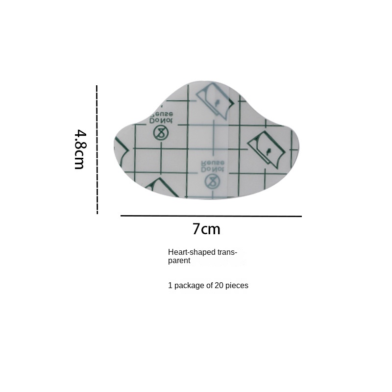 Anti-Friction Heel Pads for High Heels - Invisible Transparent Thin Anti-Sweat Waterproof Heel Protectors - Image 12