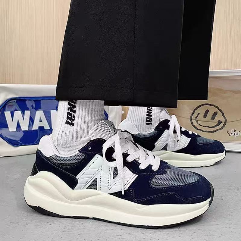 Ape Shark Reflective Retro Ancestor Grey NB5740 Camouflage N-Word Shoes Unisex Dad Shoes Casual Sports Shoes Trendy - Image 3