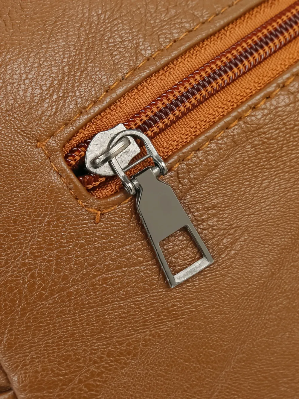 Adjustable Strap PU Leather Shoulder Bag - Image 14