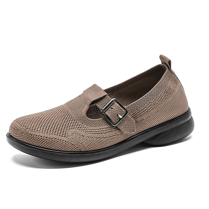 Spring Old Beijing Cloth Shoes Breathable Middle-aged and Elderly Casual Shoes Mesh Anti-slip Soft Sole Slip-on - Image 5