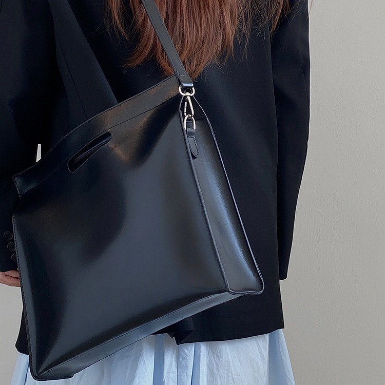 Bag for women simple official document tote bag computer bag handbag shoulder bag crossbody bag large bag - Image 4