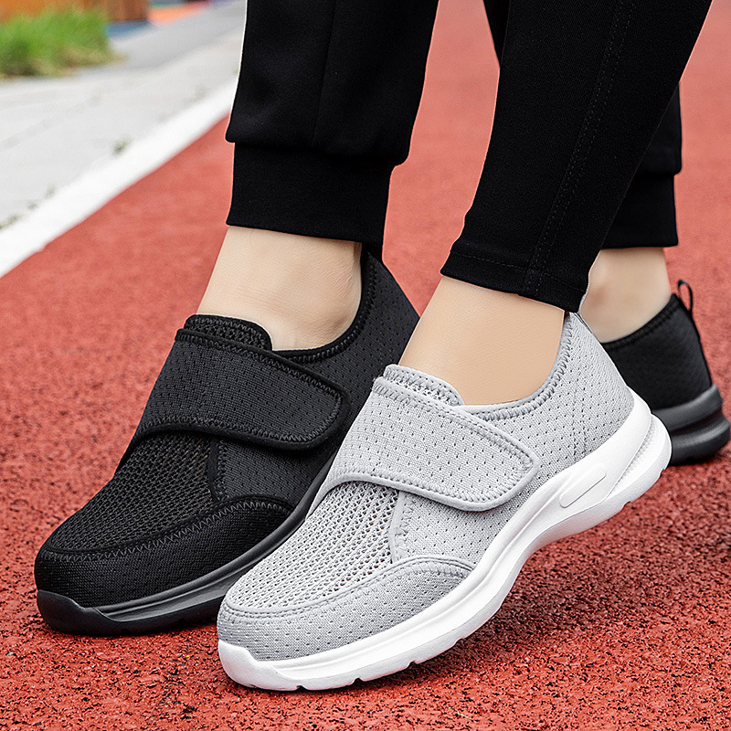 Summer Flyknit Mesh Lightweight Fashionable Simple Rehabilitation Shoes - Image 3