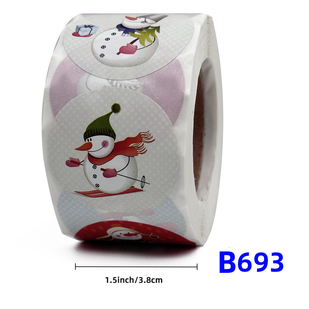 Christmas gift stickers decorative sealing sticker Merry Christmas Reward Self-adhesive labels Children's Day party - Image 16