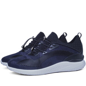 Internal height increasing men's shoes 8CM sports shoes with thick sole and no lace up invisible height increasing shoes