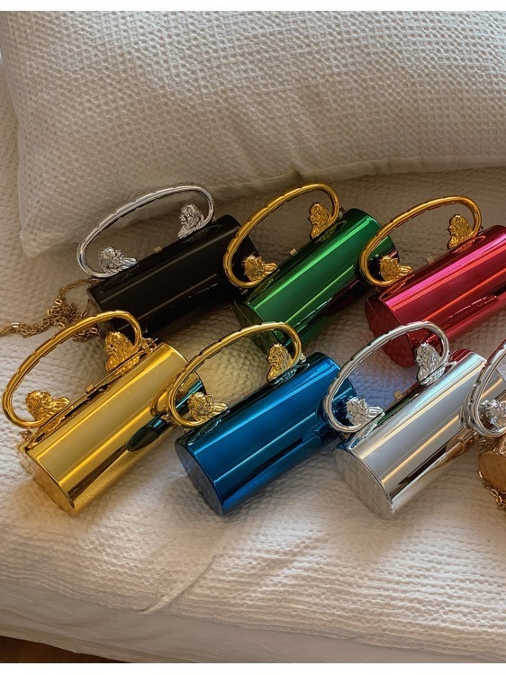 Fashion handbag women's versatile solid color acrylic bag chain strap crossbody bag - Image 11