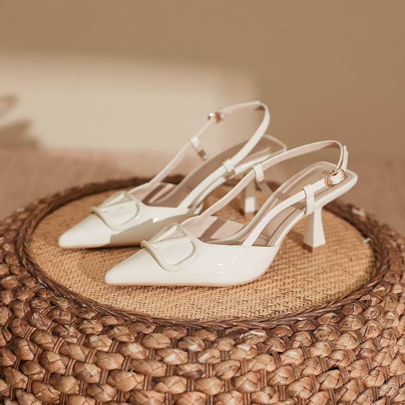 High-heeled Shoes for Women with Thin Heels, Fashionable Dress Shoes, Sandals for Women, Stylish Huizhou Women's Shoes - Image 6