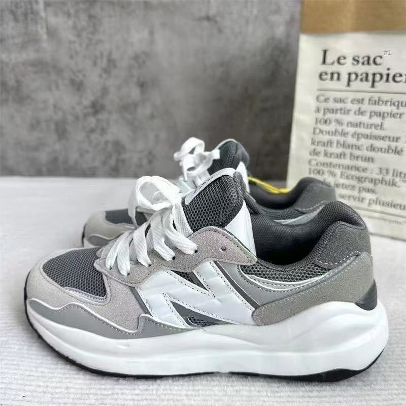 Ape Shark Reflective Retro Ancestor Grey NB5740 Camouflage N-Word Shoes Unisex Dad Shoes Casual Sports Shoes Trendy - Image 7
