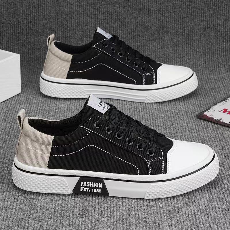 Casual Canvas Shoes for Men Summer Breathable Slip-Resistant Durable Everyday Sneakers - Image 9