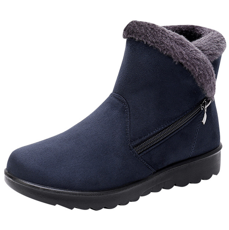 Women's warm cloth shoes, elderly snow boots - Image 8