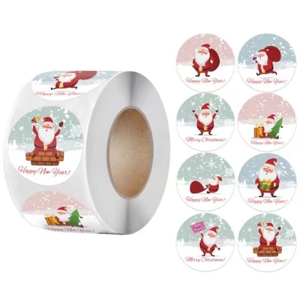 Christmas gift stickers decorative sealing sticker Merry Christmas Reward Self-adhesive labels Children's Day party - Image 20