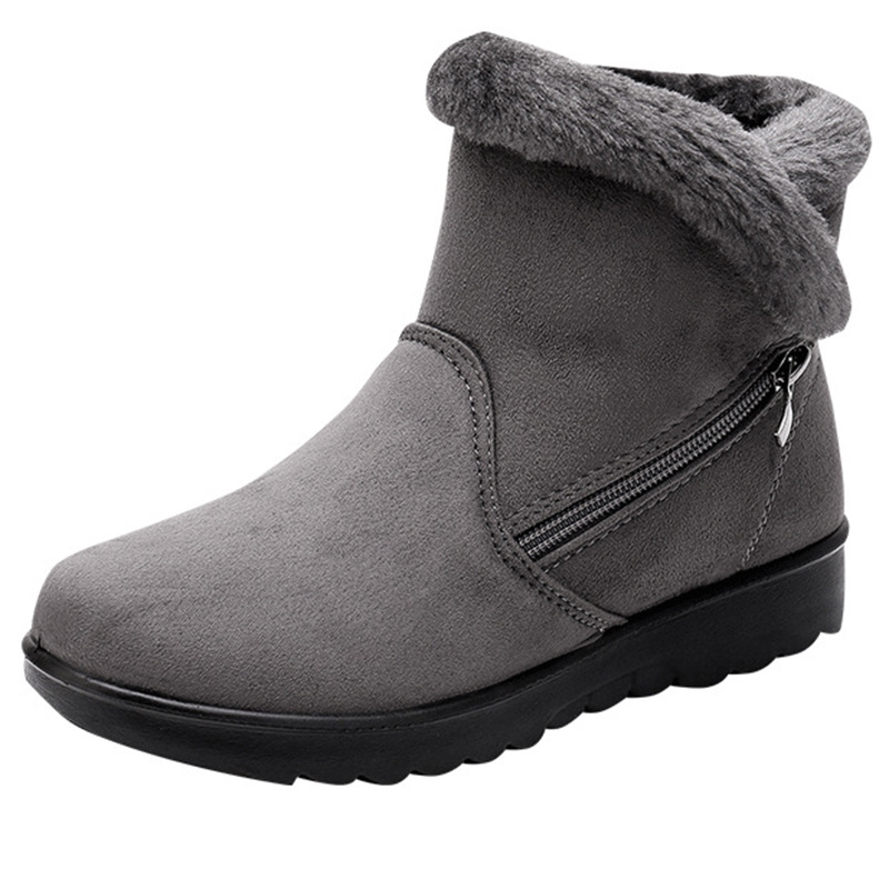 Women's warm cloth shoes, elderly snow boots - Image 10