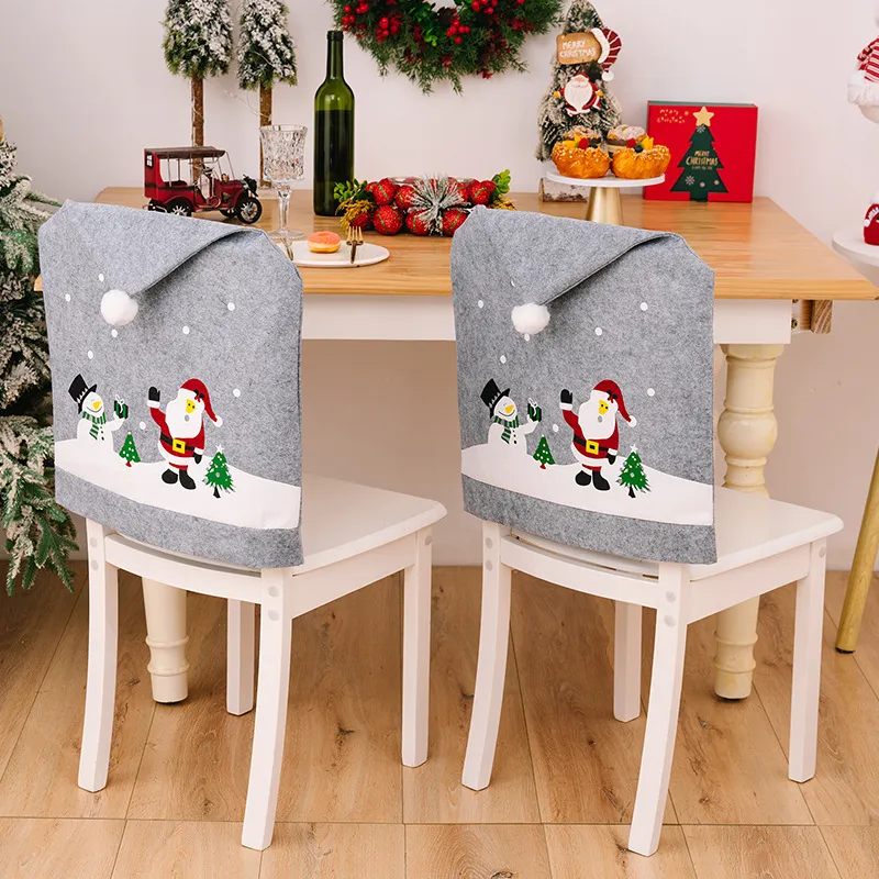 Christmas Pattern Chair Cover - Image 3